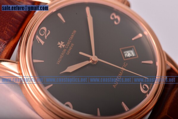 Vacheron Constantin Best Replica Patrimony Watch Rose Gold 81180/090P-8534